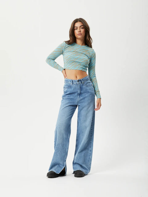 Adi - Recycled Ribbed Long Sleeve Top