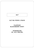 Alt nu Pods 2pc | Blackberry Mint-Image 1