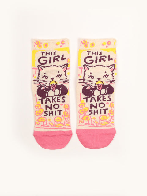Ankle Socks - Girl Takes No Shit