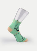 Ankle Socks - I Like Long Walks to the Library | Green-Image 2