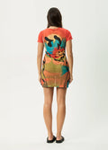 Apocalypso - Recycled Sheer Mini Dress | Multi-Image 4