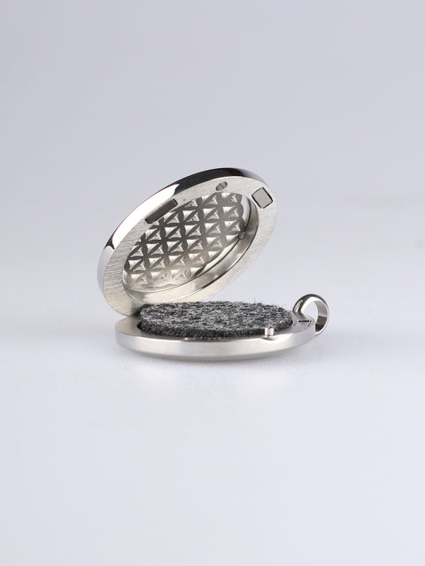 Aroma Pendant Mandala silver