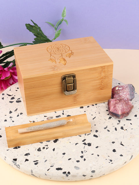 Bamboo Stash Box