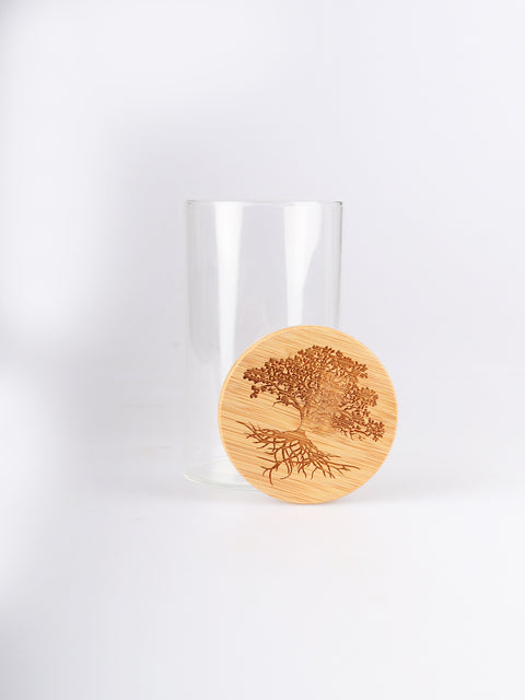 Bamboo Stash Jar 300ml