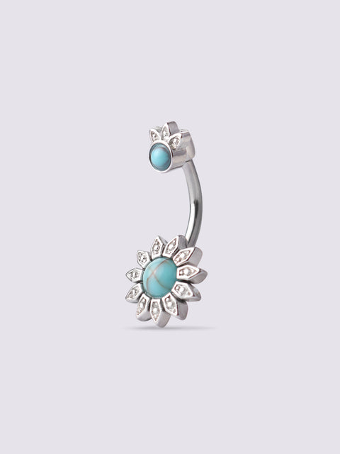 Bloom Navel Barbell 14G