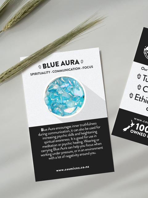 Blue Aura - Tumbled