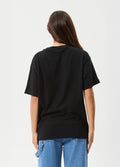 Butterfluer - Hemp Oversized Tee | Black-Image 3
