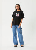 Butterfluer - Hemp Oversized Tee | Black-Image 5
