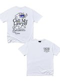 Call My Lawyer T-Shirt | White-Image 1