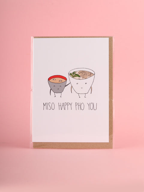 Card - Miso Happy Pho You