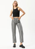 Chaos Shelby - Hemp Wide Leg Pants | Black-Image 1