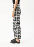 Chaos Shelby - Hemp Wide Leg Pants | Black-Image 2