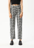 Chaos Shelby - Hemp Wide Leg Pants | Black-Image 4