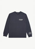 Cosmic - Recycled Long Sleeve Tee | Charcoal-Image 6