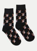Cosmic Crew Socks | Cool Corgi-Image 1