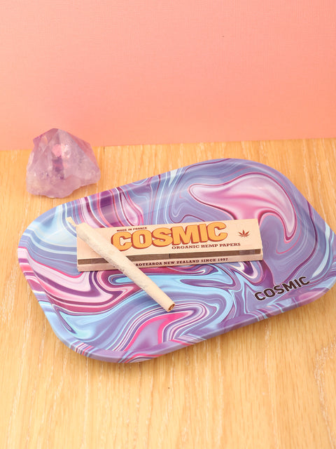 Cosmic Rolling Tray metal 18 x 14 cm