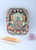 Cosmic Rolling Tray metal 18 x 14 cm | Hamsa-Image 1