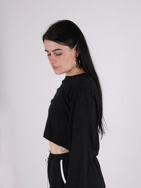 Cropped Organic Hemp LS Tee