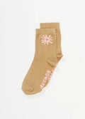Daze - Hemp Crew Socks | Tan-Image 3