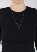 Drop Shape Gem Pendant | Sodalite-Image 2