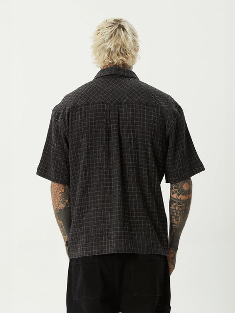 Dusk - Hemp Seersucker Check Shirt