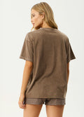Fatigued - Recycled Oversized Tee | Coffee-Image 3