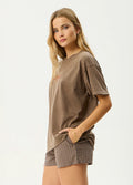 Fatigued - Recycled Oversized Tee | Coffee-Image 6