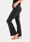 Festival Flared Printed Leggings | Black-Image 2