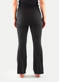 Festival Flared Printed Leggings | Black-Image 3