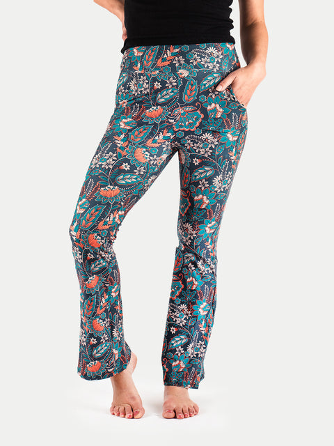 Festival Flared Printed Leggings