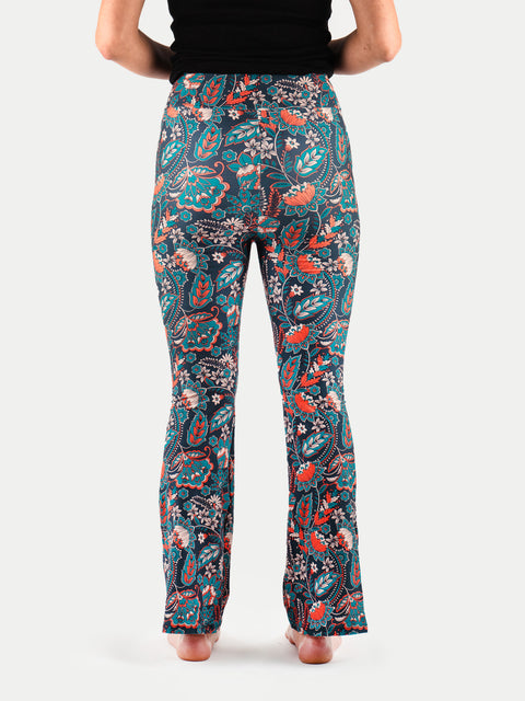 Festival Flared Printed Leggings