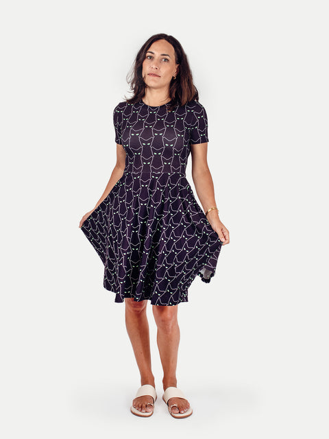 Festival Short Sleeve Dress