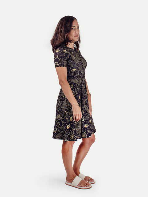 Festival Short Sleeve Dress