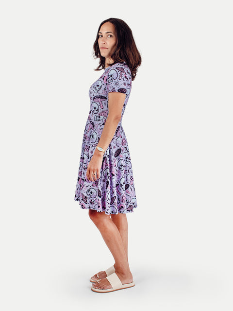 Festival Short Sleeve Dress