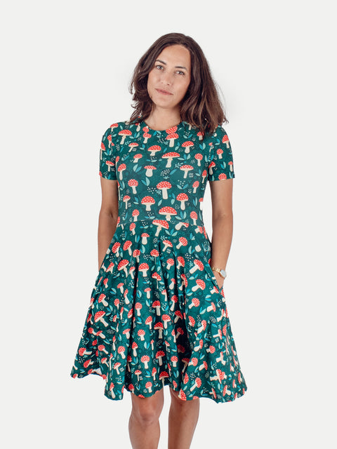Festival Short Sleeve Dress