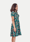 Festival Short Sleeve Dress | Red Cap-Image 2