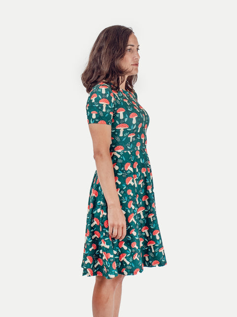 Festival Short Sleeve Dress