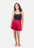 Festival Skorts | Wine-Image 1
