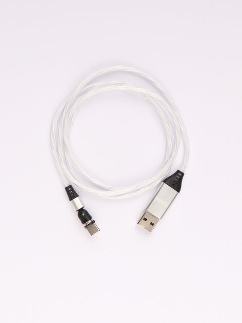 Flashing Magnetic Cable Micro USB 1m