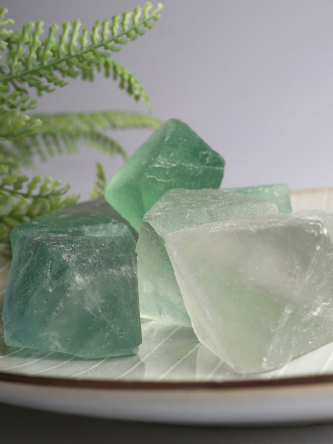 Fluorite Octahedron Large