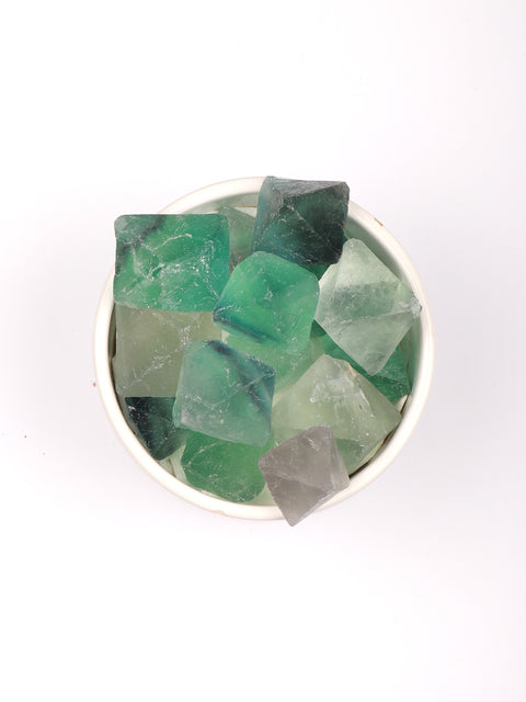 Fluorite Octahedron Large