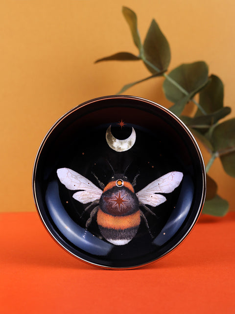 Forest Bee Ceramic Incense Plate