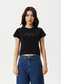 Funhouse - Recycled Baby Tee | Black-Image 3