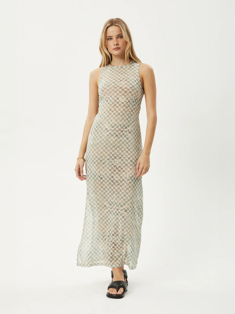 Glasshouse - Recycled Sheer Maxi Dress