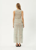 Glasshouse - Recycled Sheer Maxi Dress | Sand-Image 3