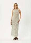 Glasshouse - Recycled Sheer Maxi Dress | Sand-Image 4