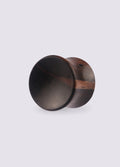 Hand Carved Arang Wood Plug | Brown-Image 3