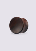 Hand Carved Arang Wood Plug | Brown-Image 4