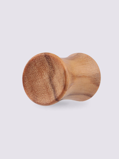 Hand Carved Olive Wood Plug