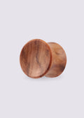 Hand Carved Olive Wood Plug | Brown-Image 3